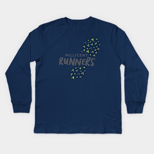 Millicent Runners #2 Kids Long Sleeve T-Shirt